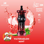 Mosmo Sultan 50000 Puffs DTL 0.3 Nicotine Hookah Watermelon Mint