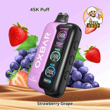 Oxbar TRI Fusion 45000 Puffs 50mg Nicotine Strawberry Grape