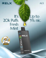 RELX Ace 20000 Puffs Disposable Vape Fresh Mint
