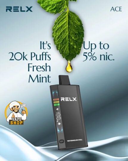 RELX Ace 20000 Puffs Disposable Vape Fresh Mint