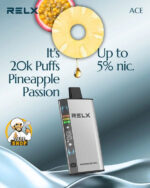 RELX Ace 20000 Puffs Disposable Vape Pineapple Passion