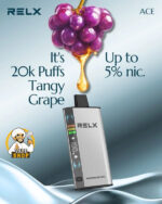 RELX Ace 20000 Puffs Disposable Vape Tangy Grape
