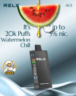 RELX Ace 20000 Puffs Disposable Vape Watermelon Chill