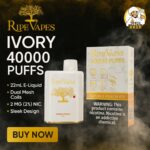 Ripe Vapes IVORY 40000 Puffs Disposable Vape