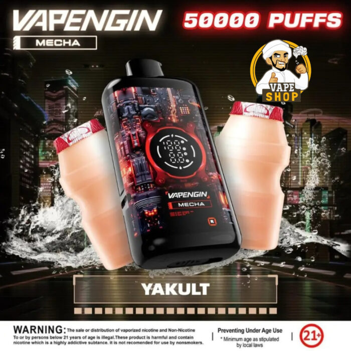 Vapengin Mecha 30mg Nicotine 50000 Puffs Disposable Yakult