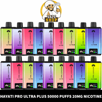Hayati Pro Ultra Plus 50000 Puffs 20MG Nicotine
