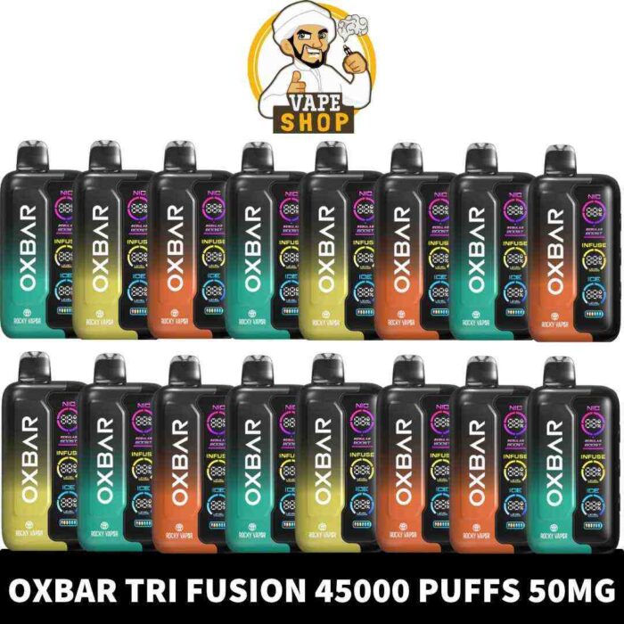 Oxbar TRI Fusion 45000 Puffs 50mg Nicotine