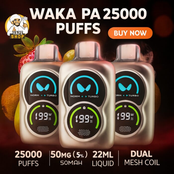 Waka PA 25000 Puffs Disposable Vape 50 MG
