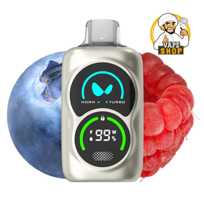 Waka PA 25000 Puffs Disposable Vape 50 MG Blueberry_Raspberry