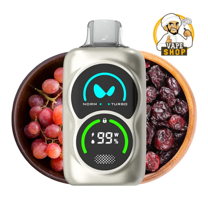 Waka PA 25000 Puffs Disposable Vape 50 MG Cranberry_Grape
