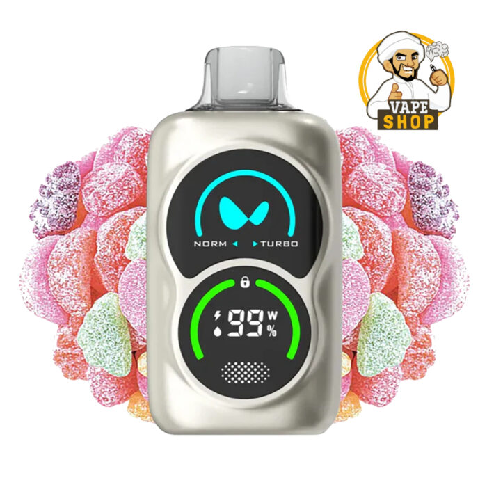 Waka PA 25000 Puffs Disposable Vape 50 MG Sour_Fruit_Gumm