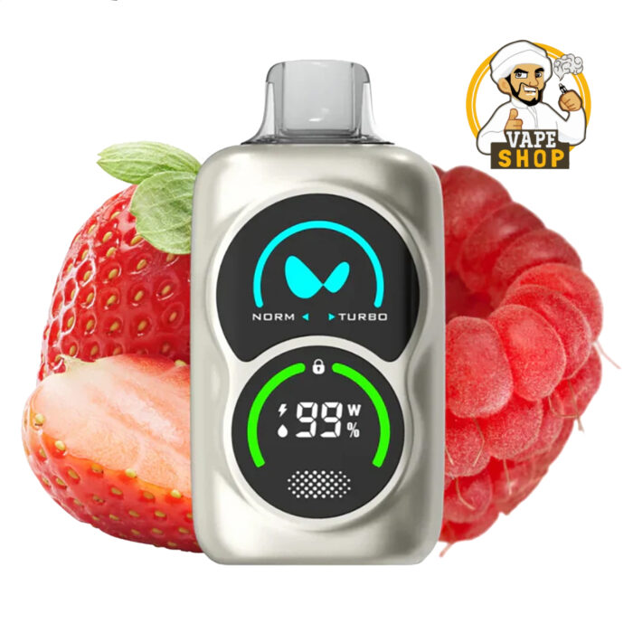Waka PA 25000 Puffs Disposable Vape 50 MG Strawberry_Raspberry