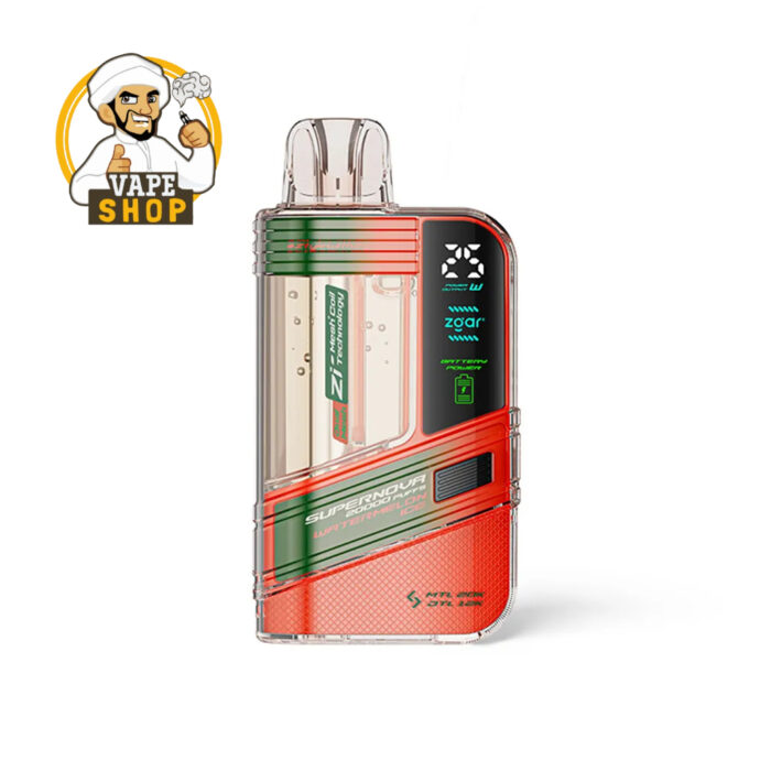Zgar Supernova 30000 Puffs Disposable Vape 20mg Mixed Berries
