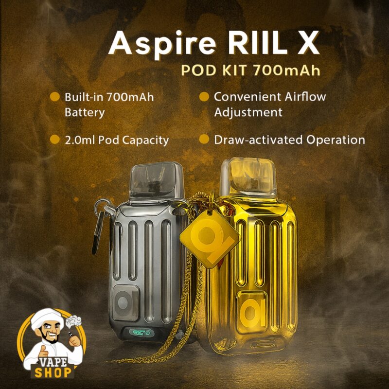 Aspire Riil X Pod Kit 700mAh In Dubai