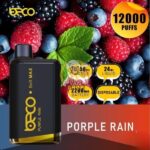 BECO Soft Max 12000 Puffs Disposable Vape Price in Dubai Porple Rain