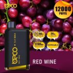 BECO Soft Max 12000 Puffs Disposable Vape Price in Dubai Red Wine
