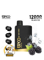 Beco Soft Max 12000 Puffs 20MG Nicotine Black Ice