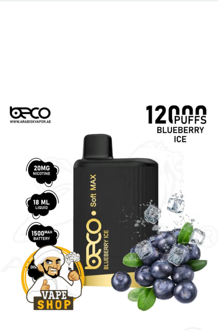 Beco Soft Max 12000 Puffs 20MG Nicotine Blueberry Ice