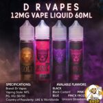 Dr Vapes 12mg Vape Liquid 60ml In Dubai