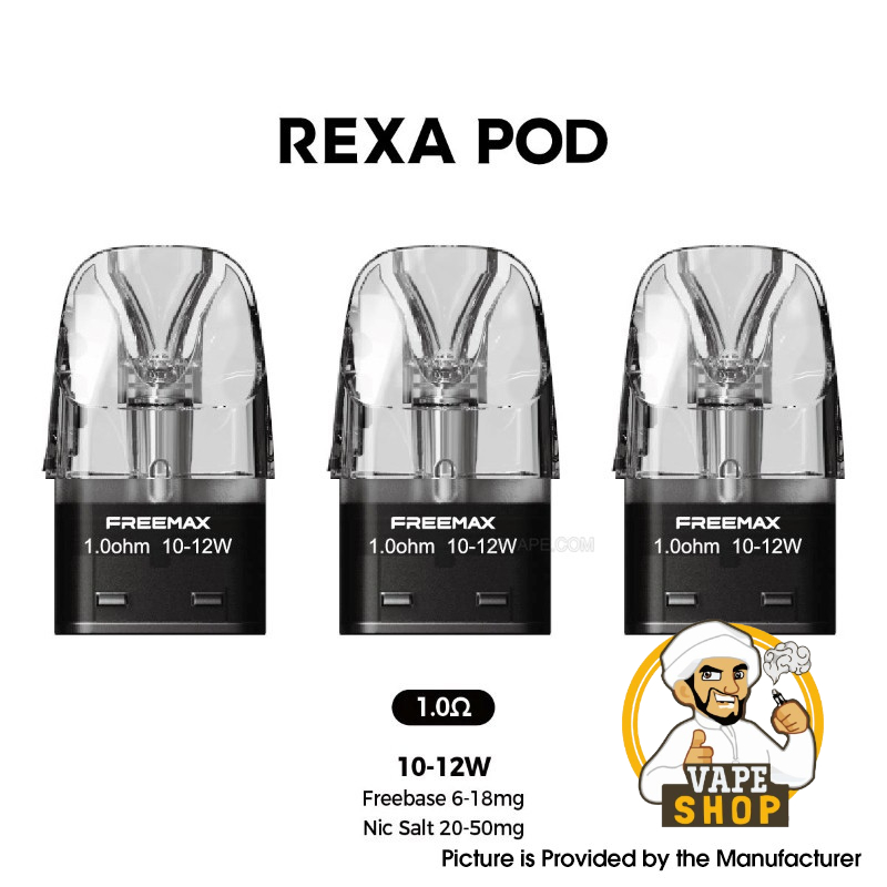 FreeMax Rexa Replacement Pods 3ml 1_0ohm