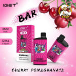 IGET Bar 3500 Puffs 50MG Nicotine Disposable Vape Cherry Pomegranate