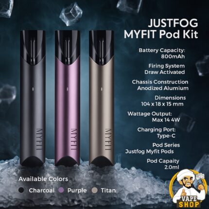 Justfog Myfit Pod Kit In Dubai