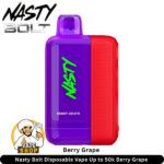 Nasty Bolt 50000 Puffs 50MG Nicotine Berry Grape