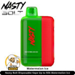 Nasty Bolt 50000 Puffs 50MG Nicotine Watermelon Ice