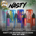 Nasty Liq Nicotine Salt E-Liquid 30ML In Dubai