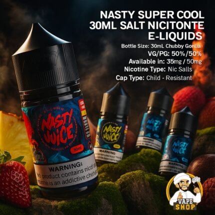 Nasty Super Cool 30ml Salt Nicotine E-Liquids