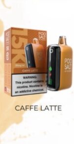 Podsalt 15000 Puffs 20mg Nicotine Disposable Caffe Latte
