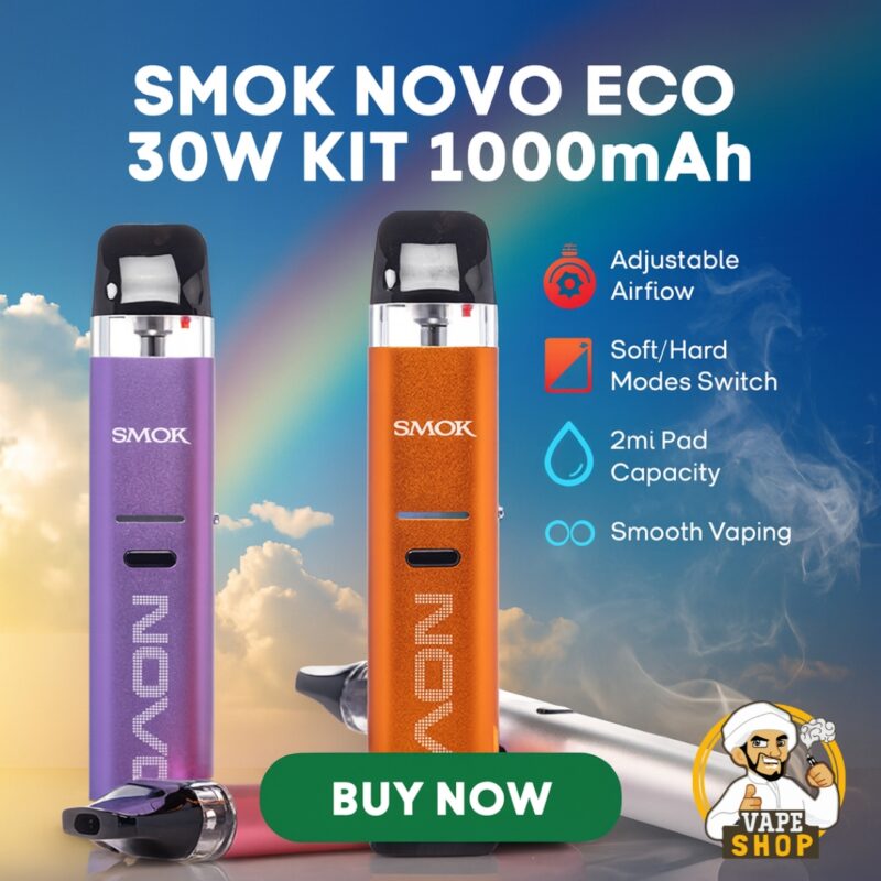 SMOK Novo Eco 30W Kit 1000mAh In Dubai
