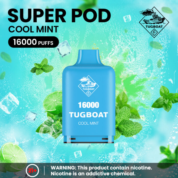 Tugboat - Cool Mint - 16000 Puffs - 5_