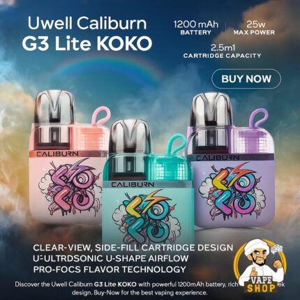 Uwell Caliburn G3 Lite Koko 25W In Dubai
