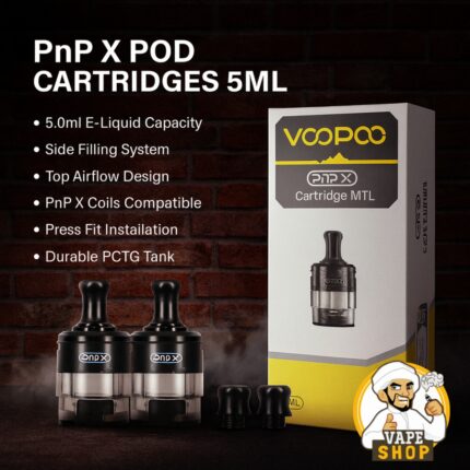 VOOPOO PnP X Pod Cartridges 5ml