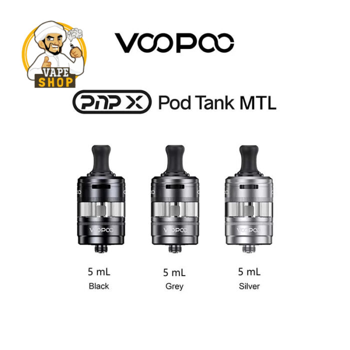 VOOPOO PnP X Pod Cartridges 5ml MTL