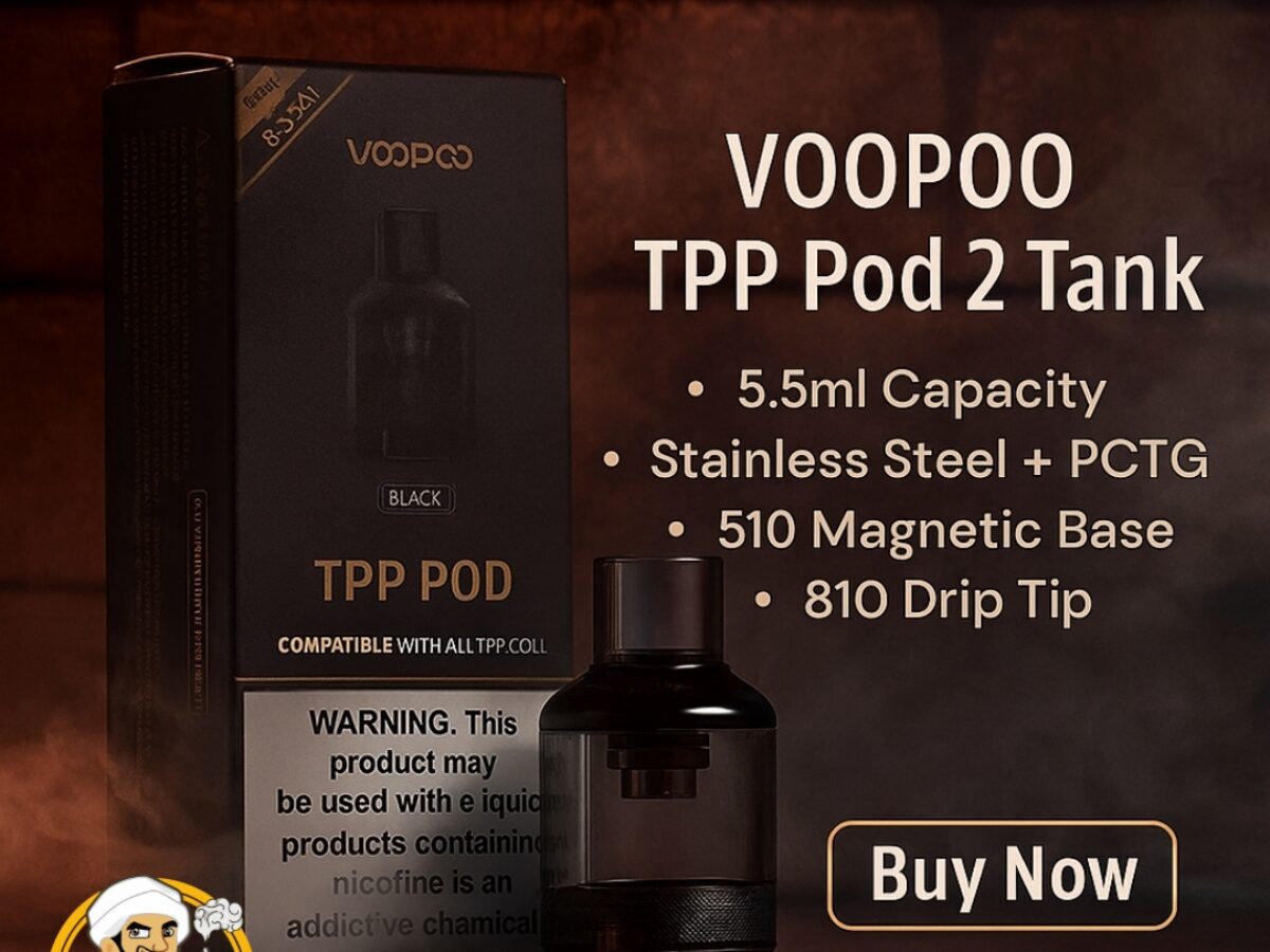 VOOPOO TPP Pod 2 Tank In Dubai VOOPOO TPP Pod 2 Tank In Dubai