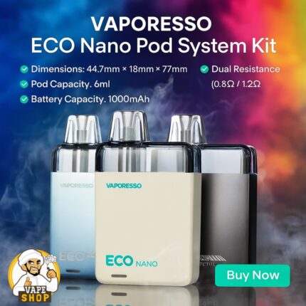Vaporesso ECO Nano Pod System Kit 6ml In UAE