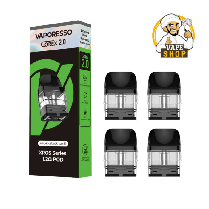 Vaporesso XROS Series Pod Cartridge 4pcs Pack 1.2