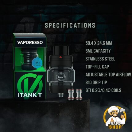 Vaporesso iTank T 6ml In Dubai