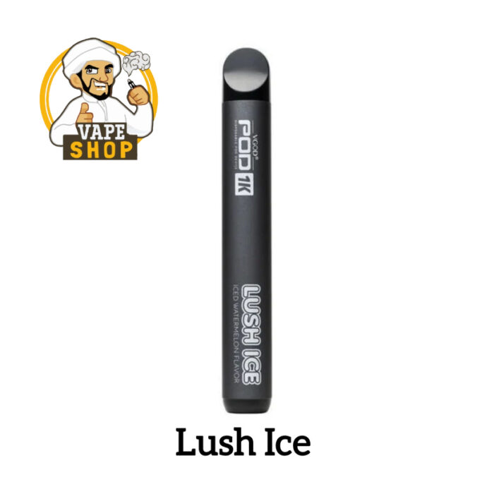 Vgod Pod 1k 1500 Puffs 50MG Nicotine Disposable Vape Lush Ice