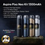 Aspire Pixo Neo Kit 1300mAh