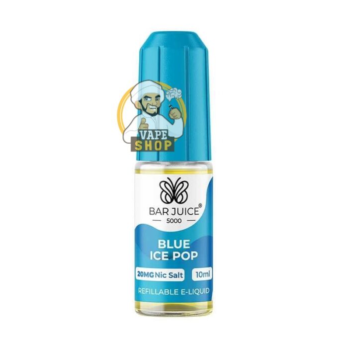 Blue Ice Pop 50mg Bar Juice Nic Salt E liquid