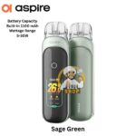 Buy Aspire Pixo Pod Kit 35W Sage Green Authentic Vape Device In Dubai