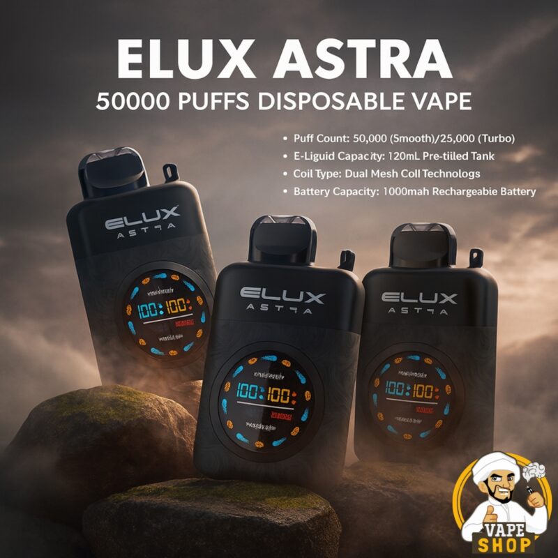 Elux Astra 50000 Puffs Disposable Vape 50MG