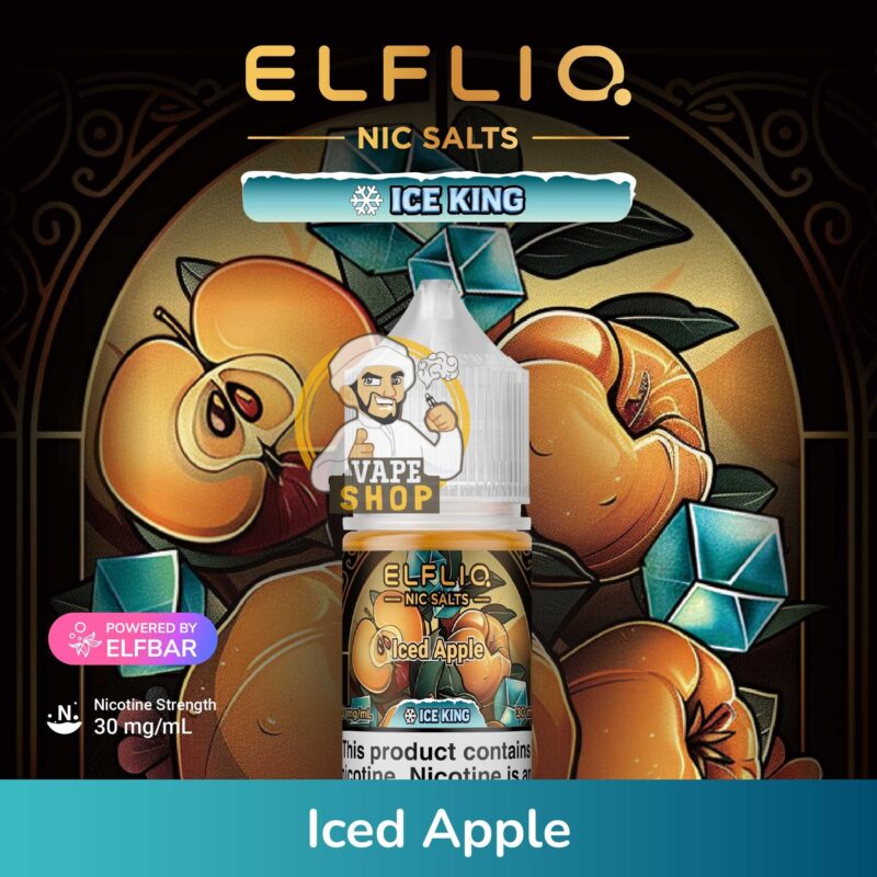 IcedApple elfliq by elfbar uae