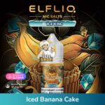 IcedBananaCake elfliq by elfbar uae
