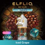 IcedGrape elfliq by elfbar uae