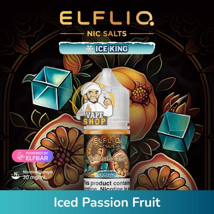 IcedPassionFruit elfliq by elfbar uae