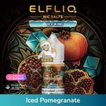 IcedPomegranate elfliq by elfbar uae